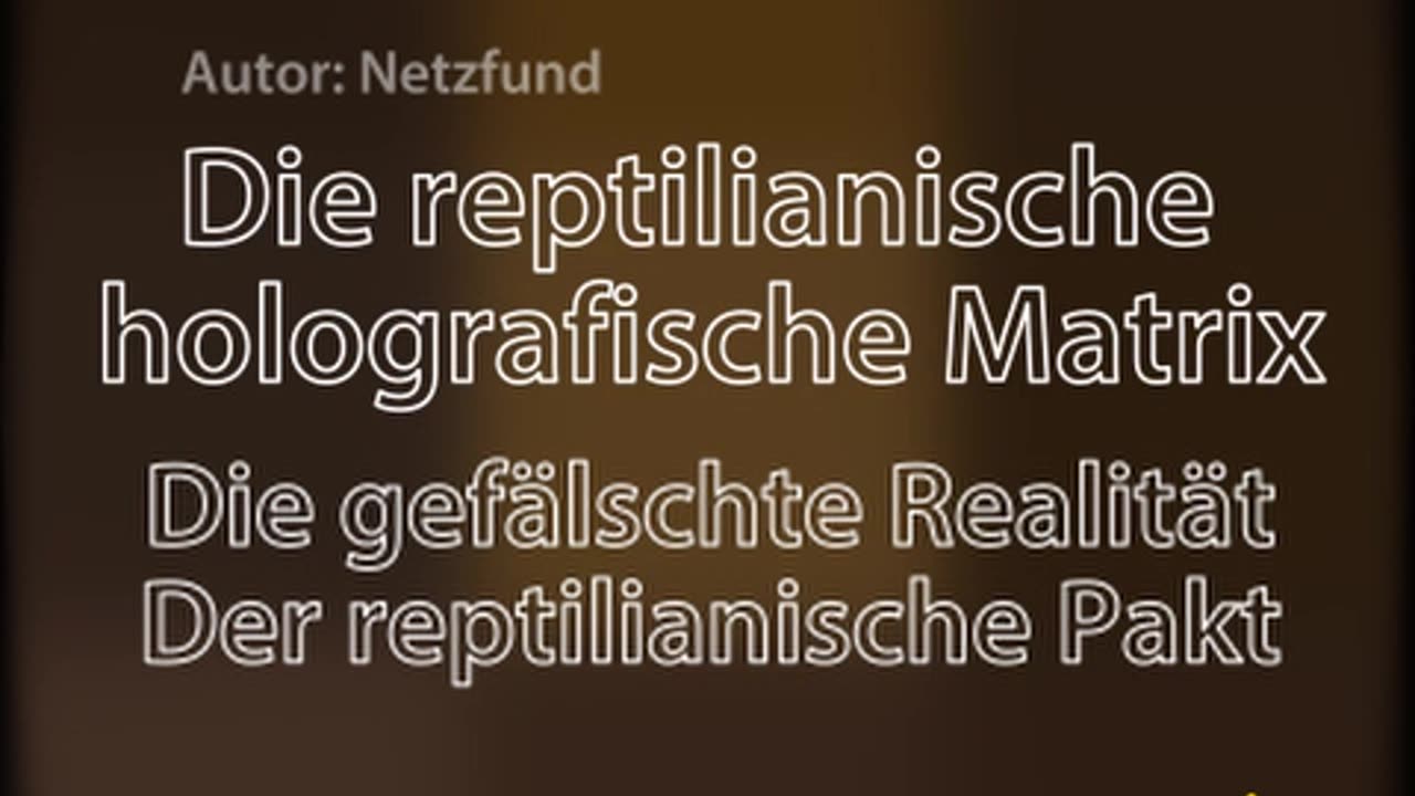 Die reptilianische holografische Matrix Die gefälschte Realität Der reptilianische Pakt