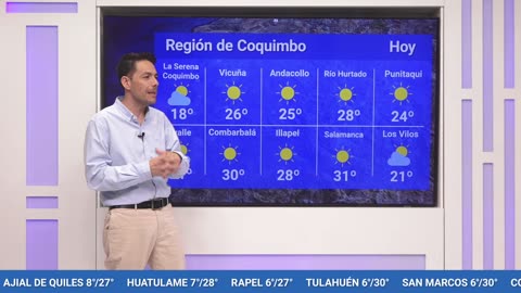 EL TIEMPO EN LA REGIÓN - VIERNES 19 DE ABRIL 2024