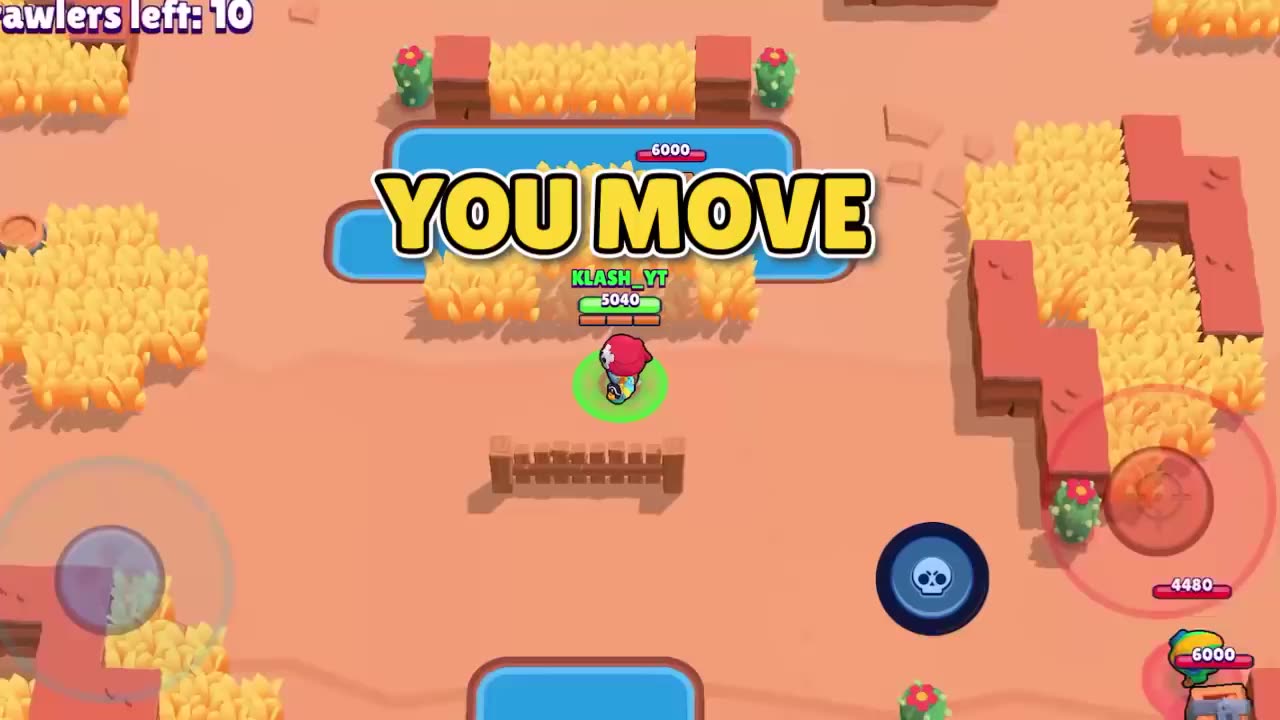 YOU MOVE YOU LOSE (Brawl Stars Funny Moments)