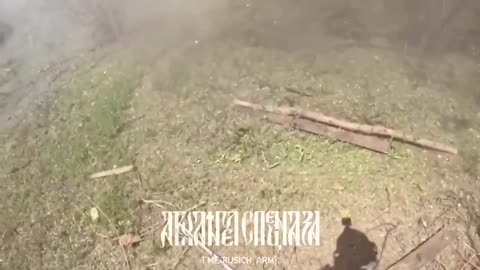 Russian soldier narrowly escapes being blown up by FPV drone