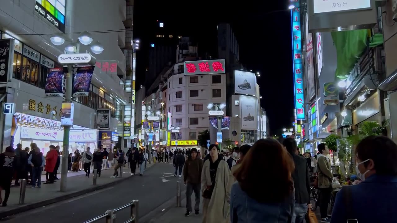 Shibuya Nights: A Mesmerizing Stroll Through Tokyo's Neon Wonderland!