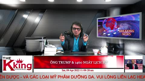 ÔNG TRUMP & 1460 NGÀY LỊCH SỬ - 04/09/2022 - The KING Channel