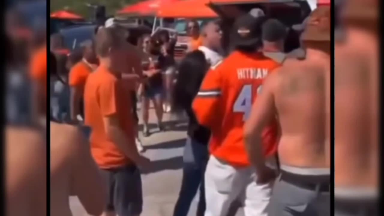 Tailgate brawl