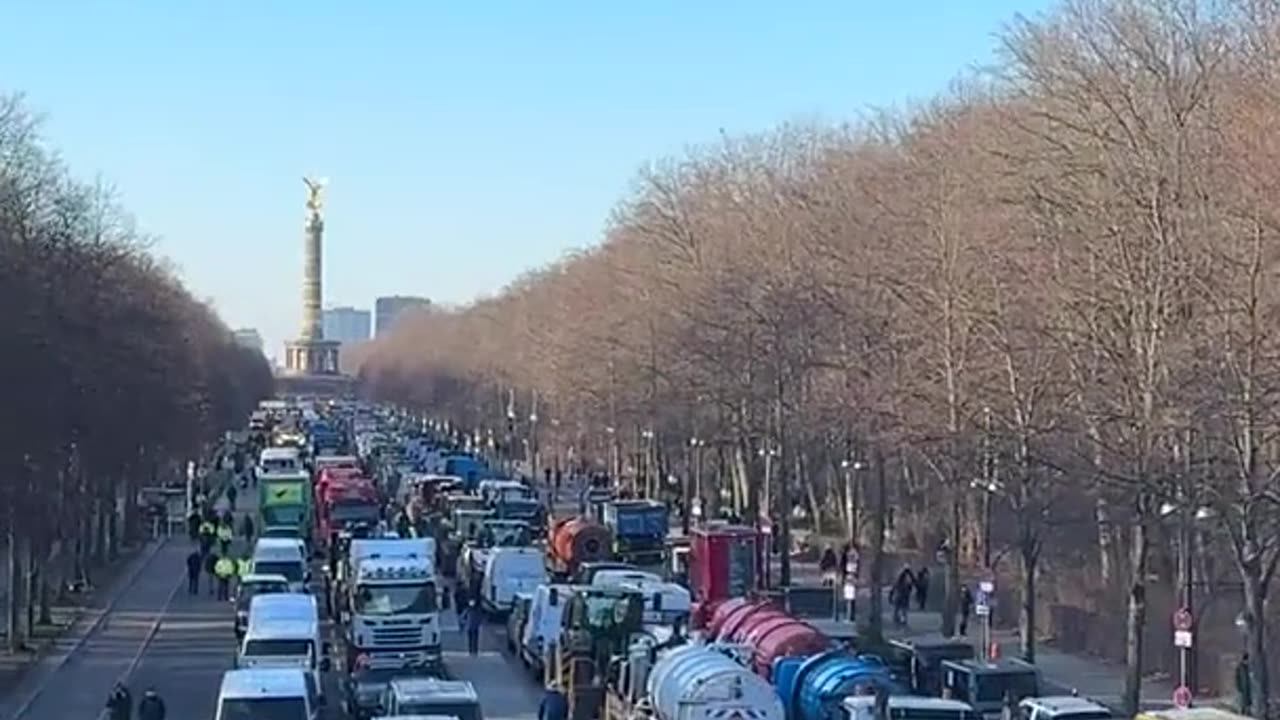 Berlin is Paralyzed by Nationwide Farmer Protests