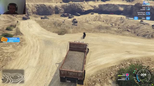 GTA RP trampando de busão e minerando