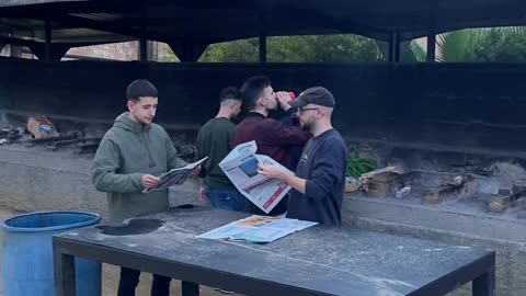 Burning At The Barbecue
