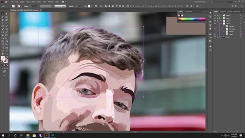 How to Draw A Vector Illustrator Art | MrBeast (2021)