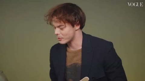 Stranger Things Stars Natalia Dyer & Charlie Heaton Play “Never Have I Ever” British Vogue