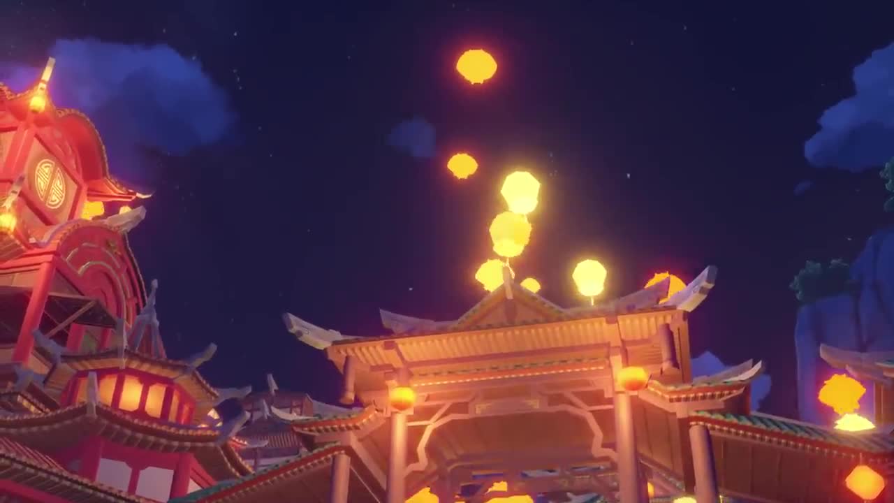 _SPOILER ALERT_ Lantern Rite Footage from Genshin Impact_ Mingxiao Convergence