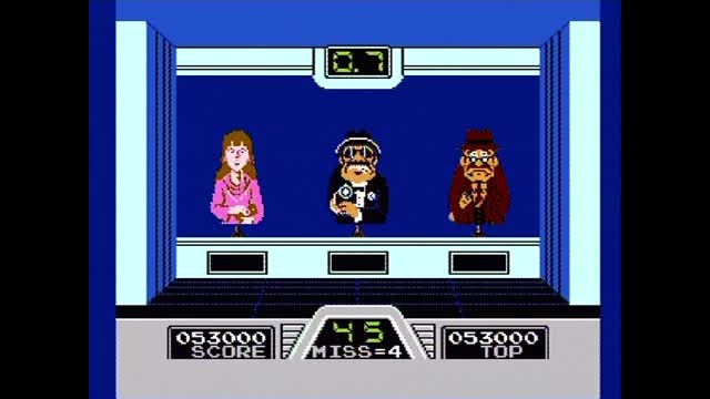 Hogan's Alley - Game A (Actual NES Capture)