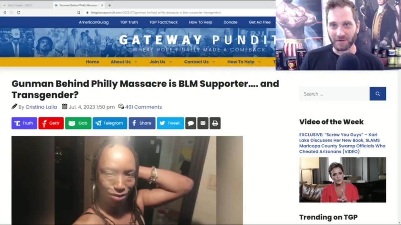 LGBTQ BLM Activist Shoots Nine & Kills Five Black People