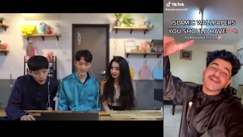 Korean Guys React TO EID TikToks