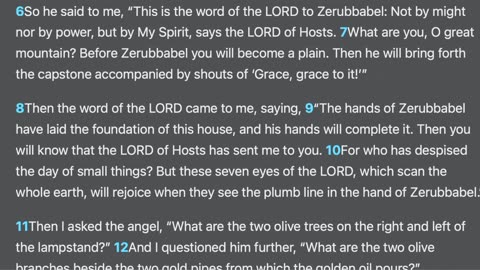 Zechariah 4