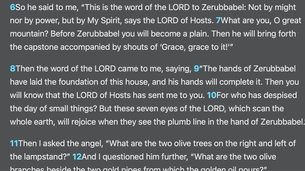 Zechariah 4