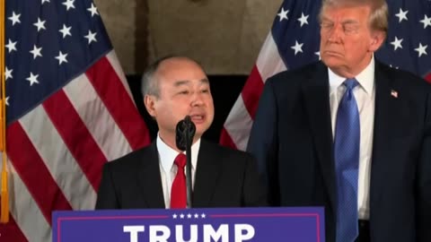 Trump announces SoftBank will make $100 billion investment in the US