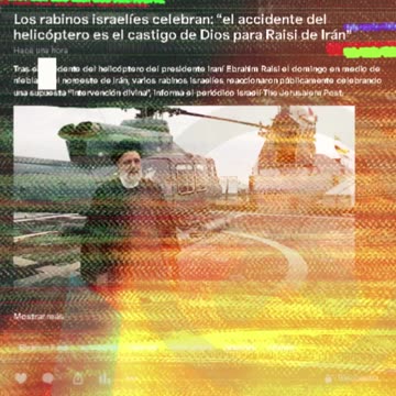 Los rabinos israelíes celebran: “el accidente del helicóptero es el castigo de Dios”