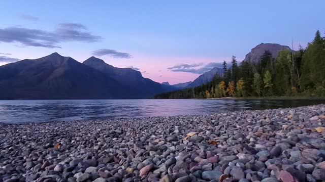 Glacier National Park at Dusk