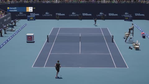 Top Spin 2K25 Amazing Rally On Match Point Career Mode