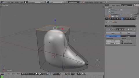 30 The Subdivision Surface Modifier