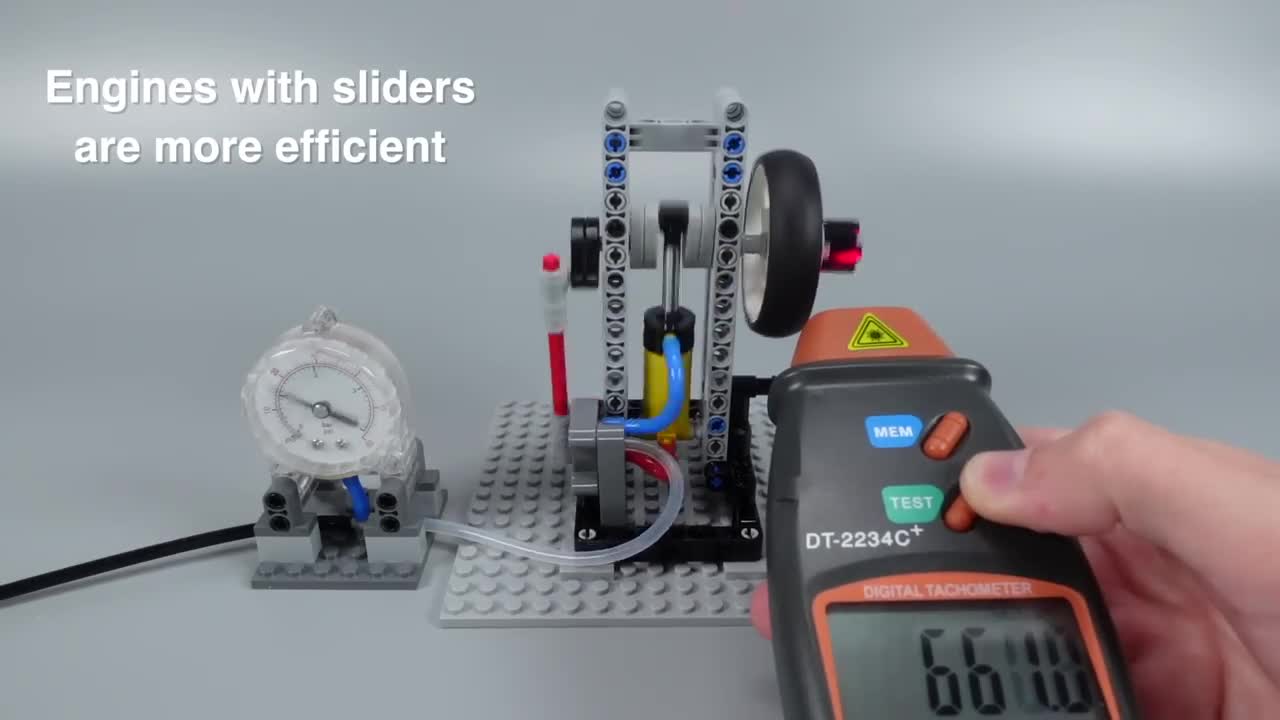 Running Lego Engines with Air