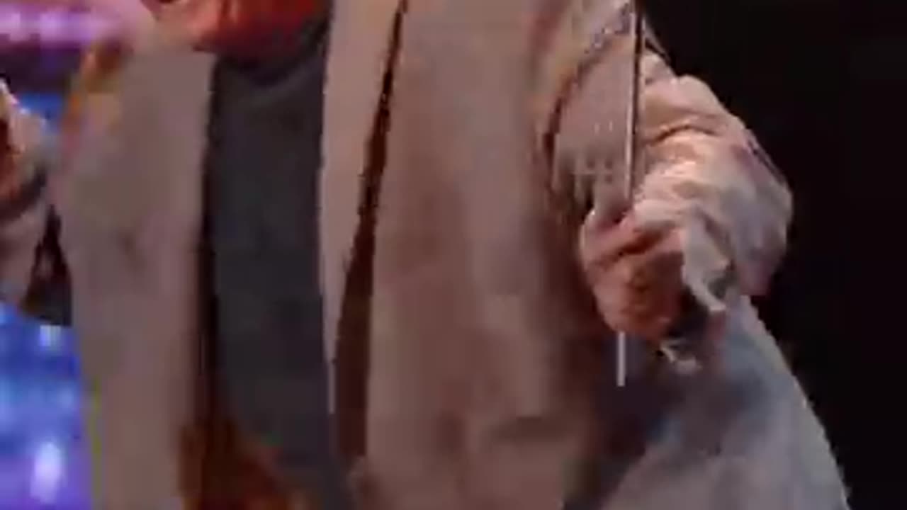 He s throwing knives at his MOM!