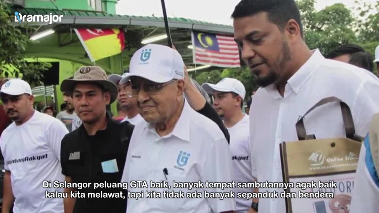 TUN MAHATHIR Mengaku GTA Kurang Mendapat Sambutan! Muhyiddin Yassin Yakin Parti Lawan Hanyut!