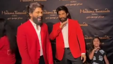 Allu Arjun Wax statue