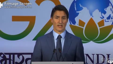 Trudeau: "Gender language and indigenous reflections."