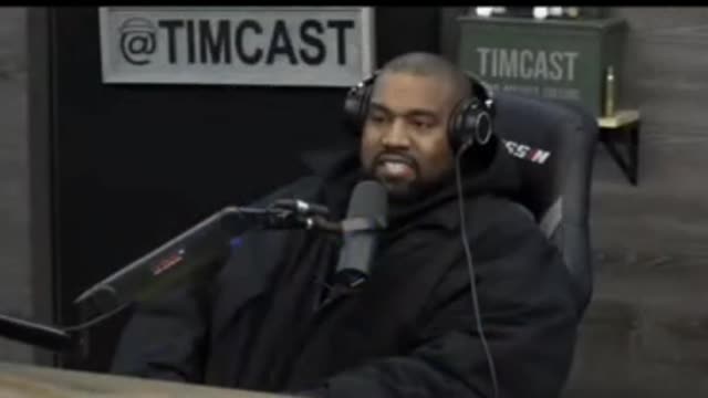 Kanye West storms out of Timcast podcast Interview