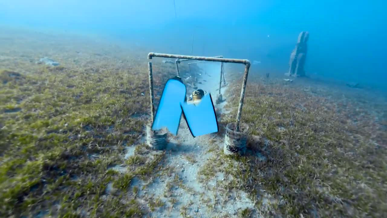 The deepest man in the world freediving in Dahab