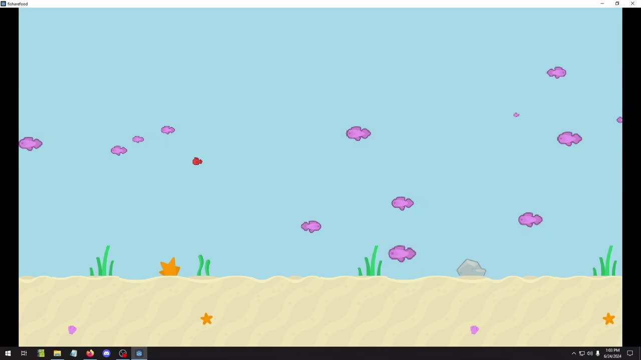 Game project about fish