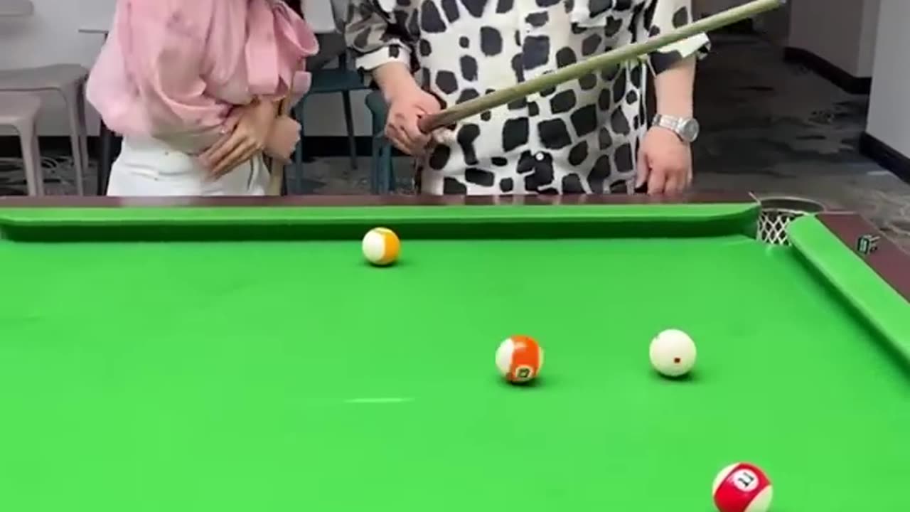 A very funny and enjoyable video Billiards million views