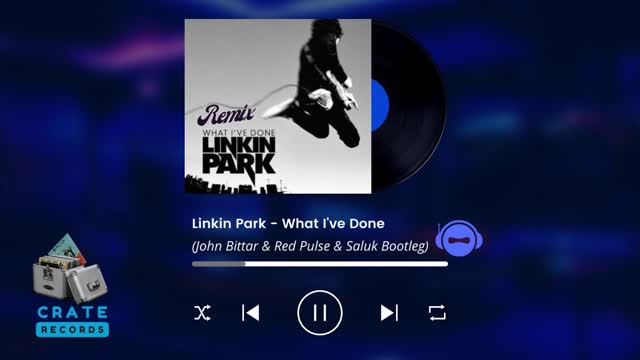 Linkin Park - What I've Done (John Bittar & Red Pulse & Saluk Bootleg) | Crate Records