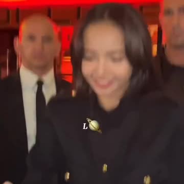 Lisa after Crazy Horse Paris Performance | Lisa BLACKPINK | she look very happy 😊