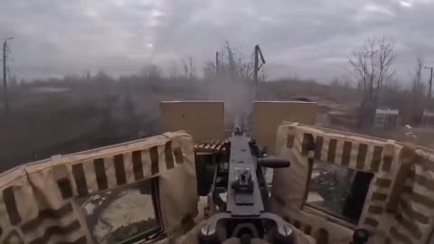 👀💥 Preliminary, a soldier of the 3rd Brigade fires from an MRAP MaxxPro machine