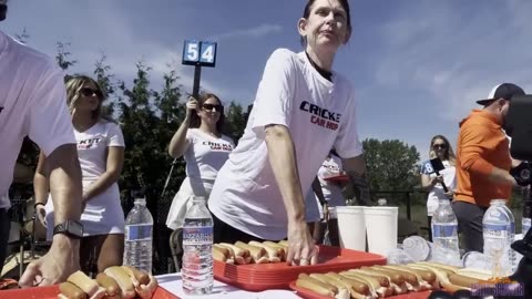 CRICKET CAR HOP HOT DOG CONTEST _ WHY SO MUCH WATER 😂