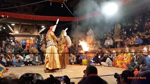 Baraha Vs Hiranyaksha, Baraha Avatar, Kartik Nach, Patan, Lalitpur, 2081, Part II