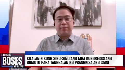 Kilalanin kung sinu-sino ang mga kongresistang bumoto para tanggalan ng prangkisa ang SMNI