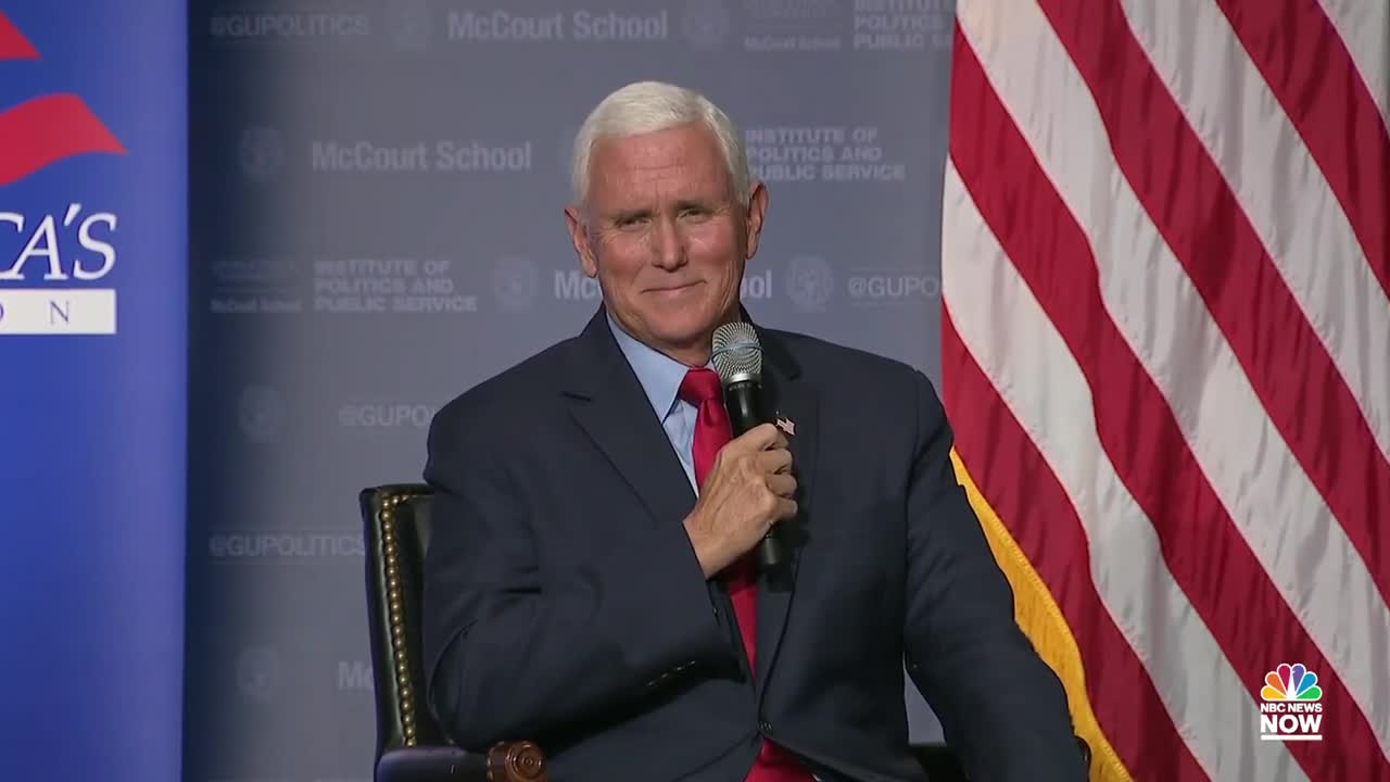 Pence On Potential Trump 2024 Run: 'There Might Be Somebody Else I'd Prefer More'
