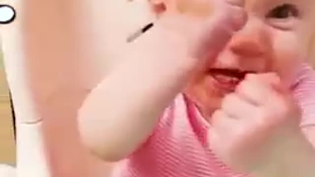 Cute baby girl viral video