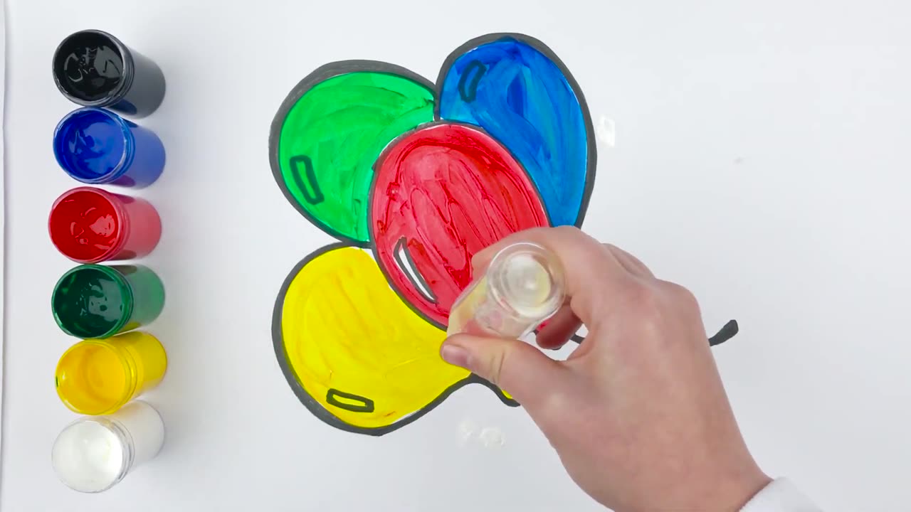 How to draw a balloon and balloons in an easy way, step by step