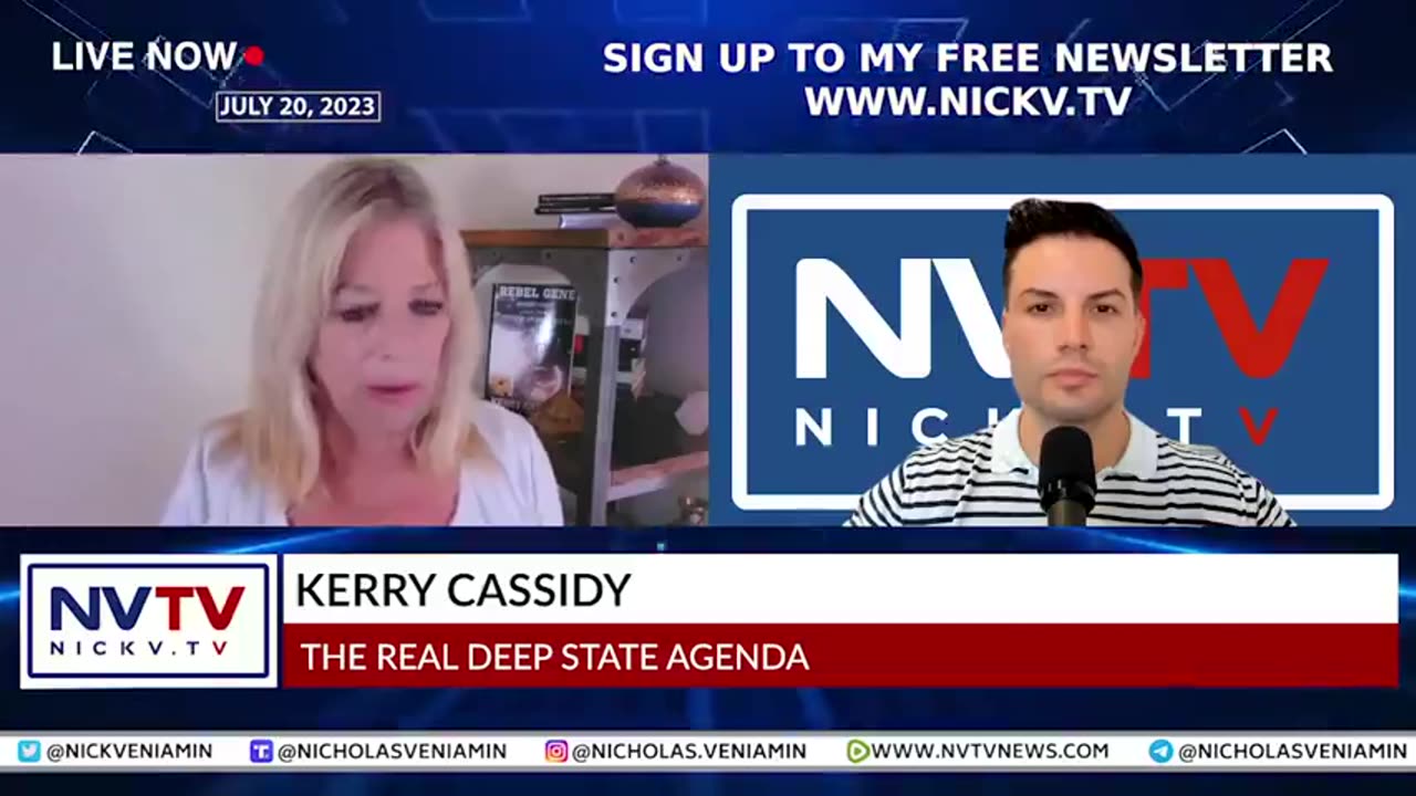 KERRY CASSIDY: THE REAL DEEP STATE AGENDA WITH NICHOLAS VENIAMIN