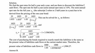 Exam FM exercise for March 11, 2022