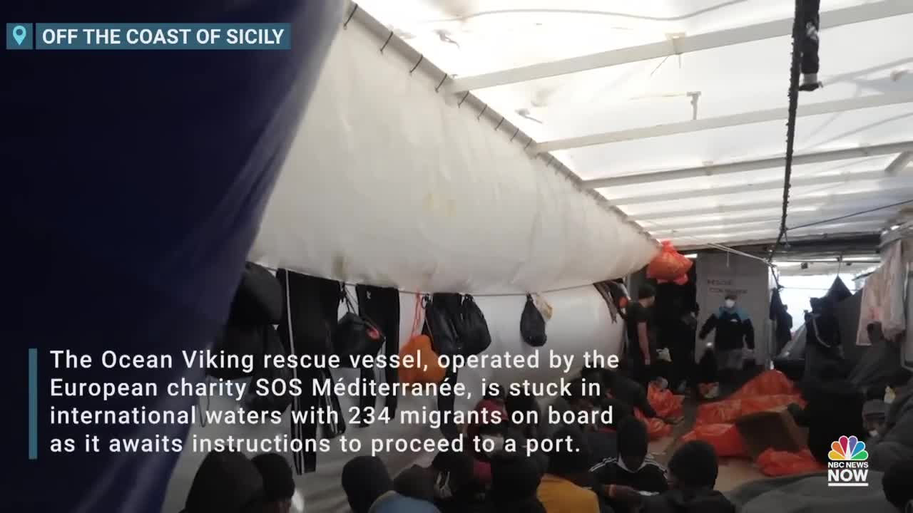 234 Rescued Migrants Stuck In International Waters After Italy Changes Policy