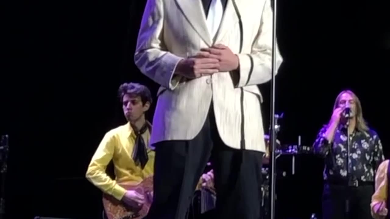 Nick Armstrong sings Trouble Elvis Tribute Artist