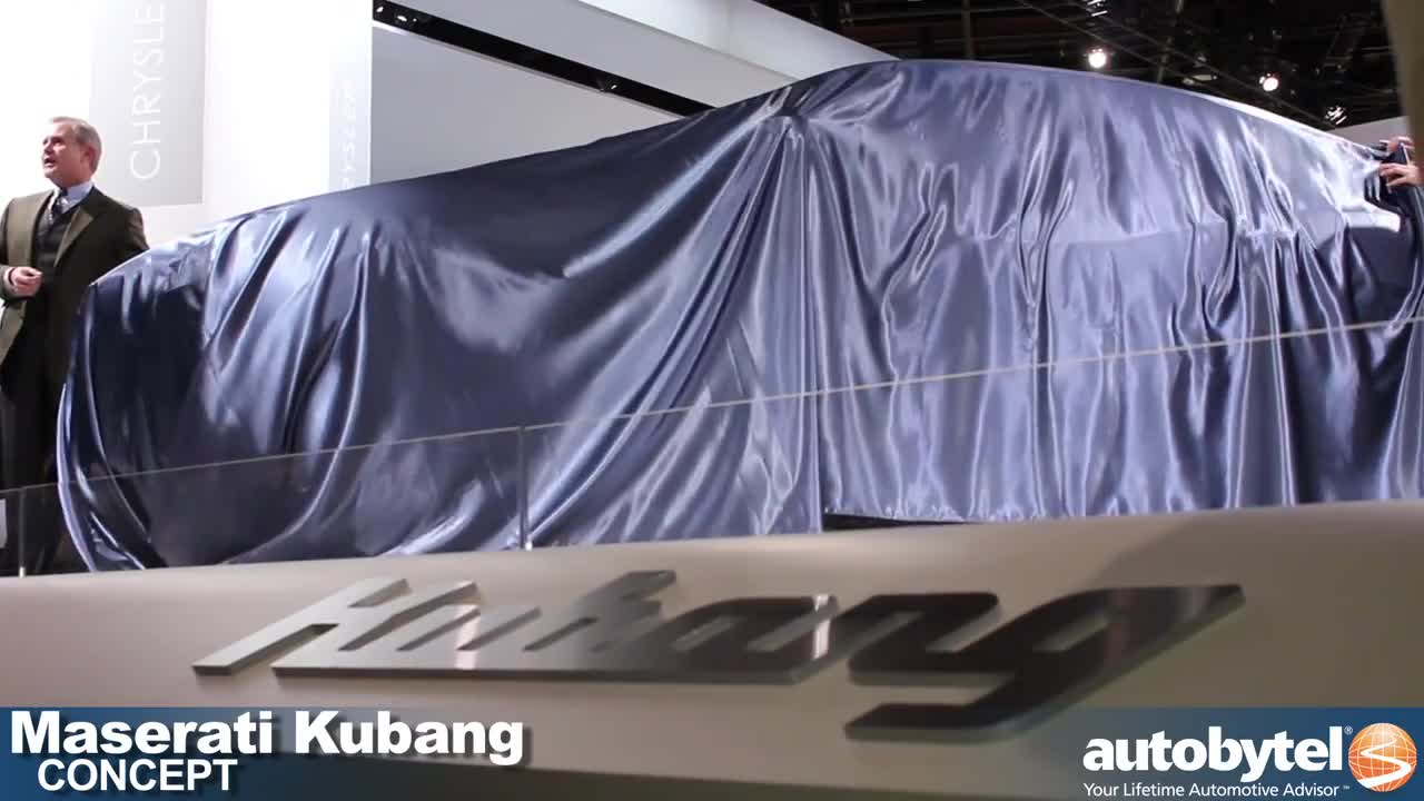 QUICK LOOK: Maserati Kubang luxury crossover concept at the 2012 Detroit Auto Show