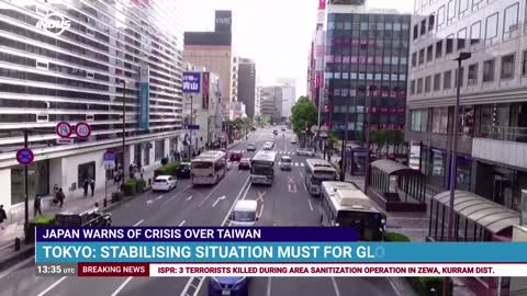 Daily Top News | JAPAN WARNS OF CRISIS OVER TAIWAN | Indus News