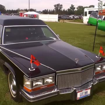 Creepy Hearse Display