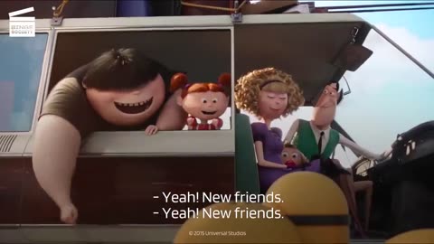 Minions (2015) - Road Trip to Orlando With The Evil Family Ad
