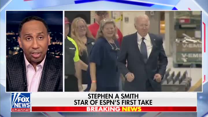 Stephen A. Smith Cites Inflation Act, Infrastructure Bill as Biden Achievements